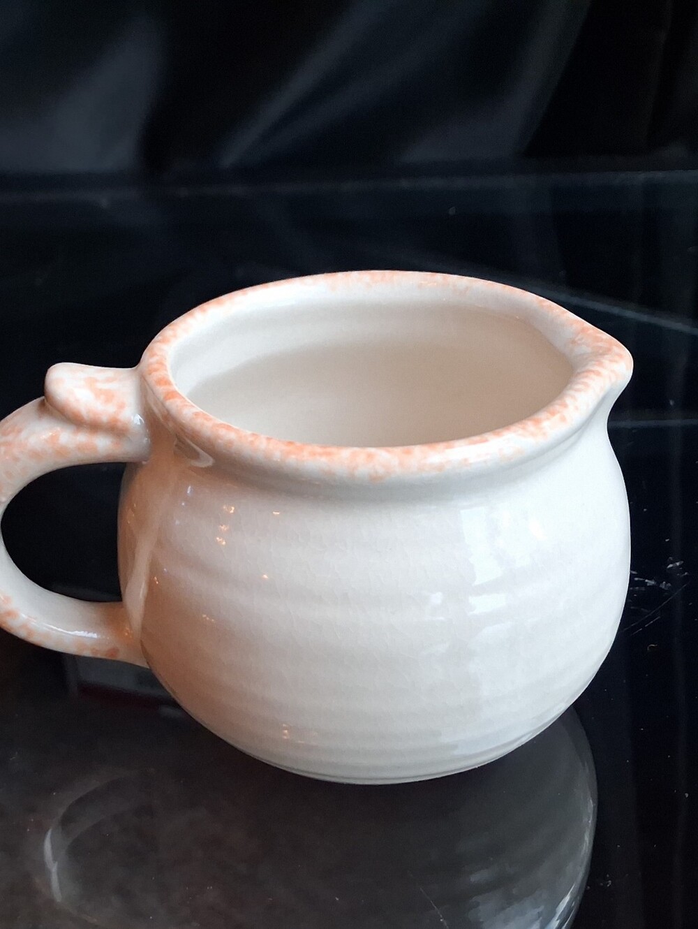 New Vintage Mini Pumpkin Creamer Fall Decor Ceramic - Picture 3 of 5